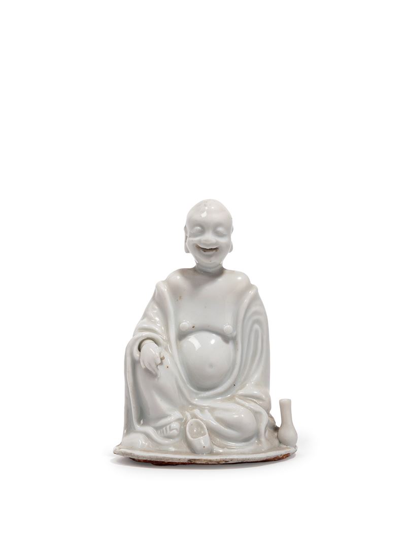 FIGURA IN PORCELLANA BLANC DE CHINE