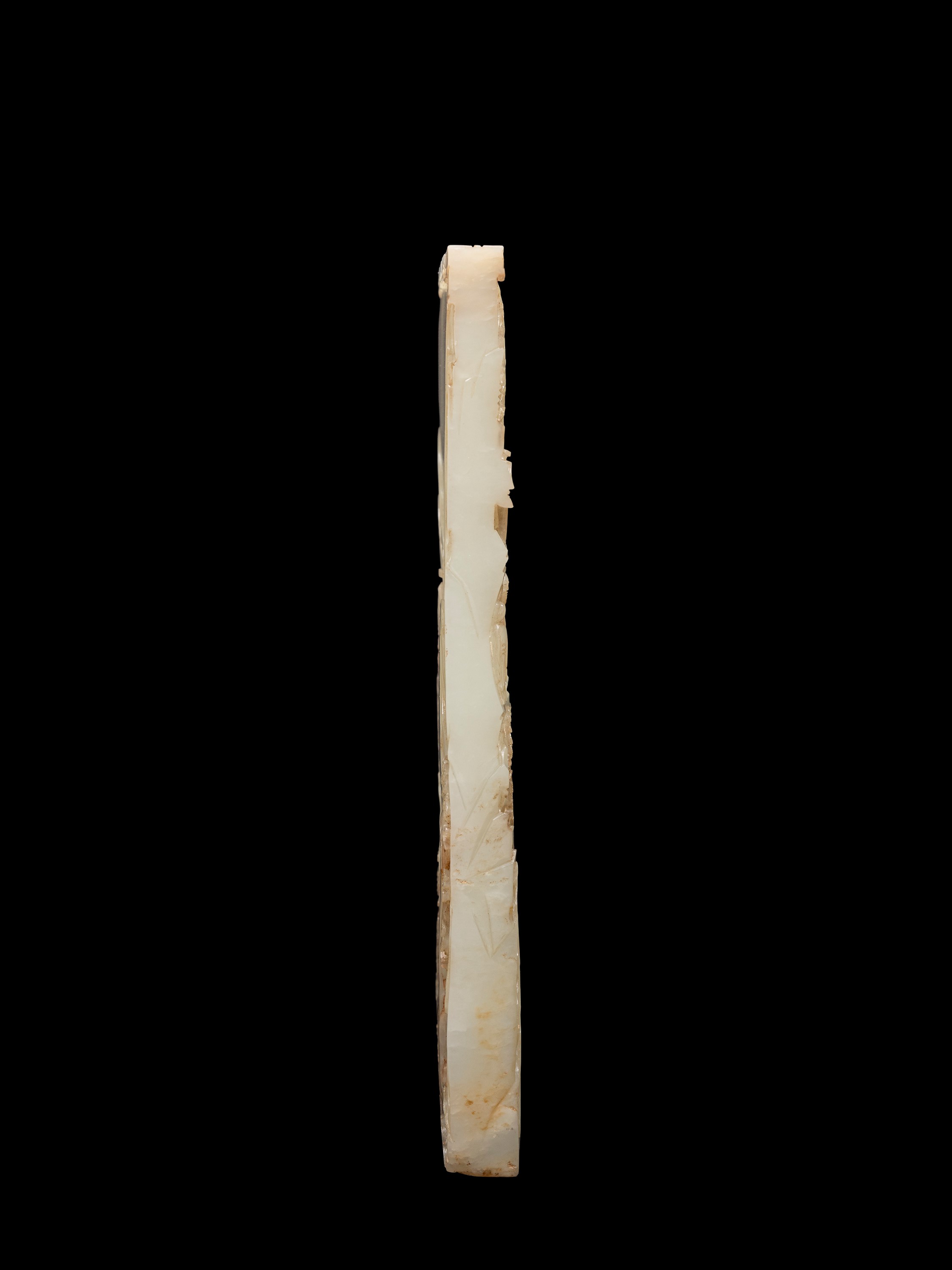 RARA PLACCA IN GIADA CELADON