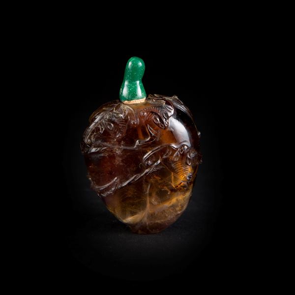  SNUFF BOTTLE IN VETRO