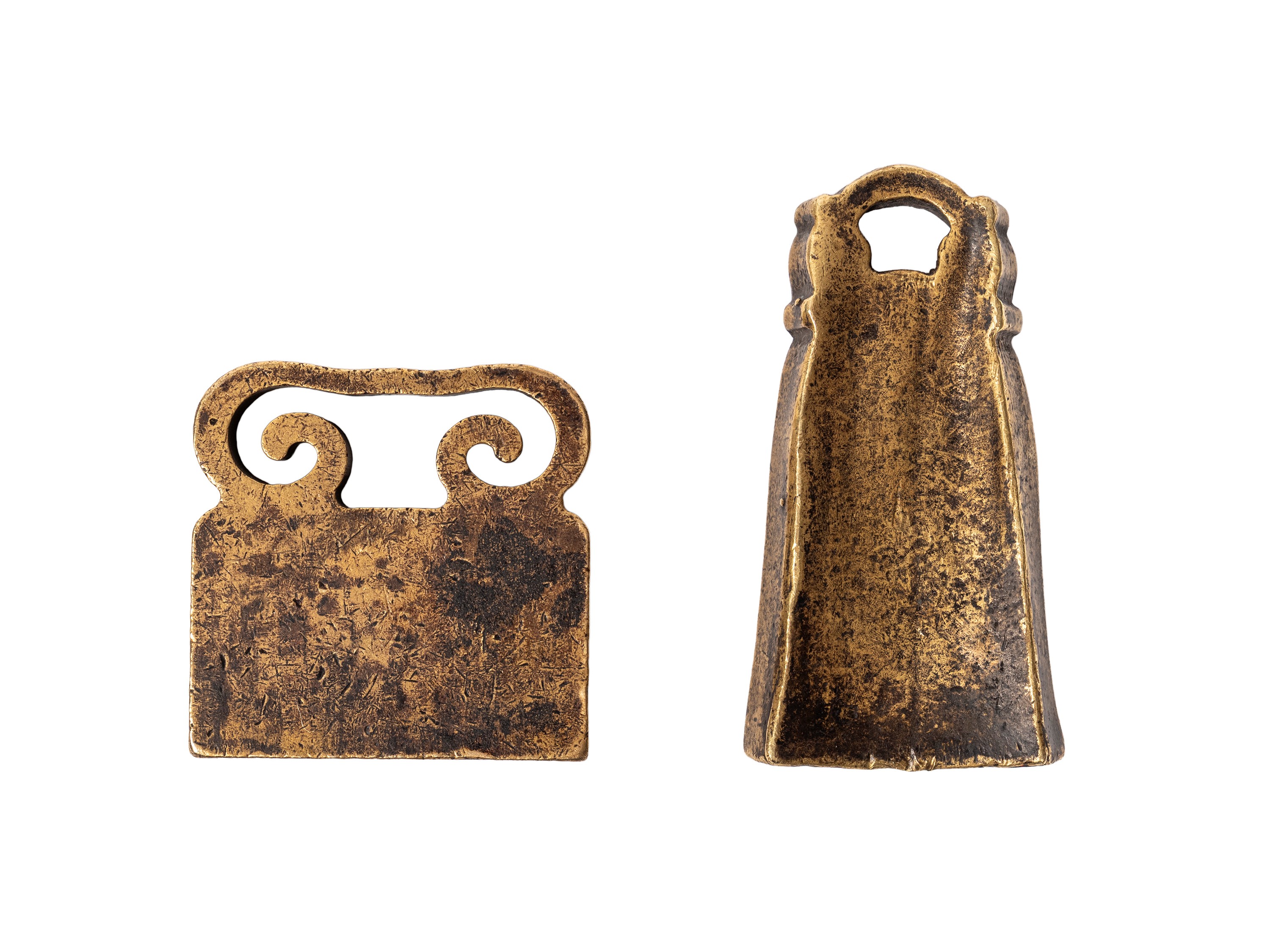 Cina, dinastia Qing (1644-1911), Due sigilli in bronzo
