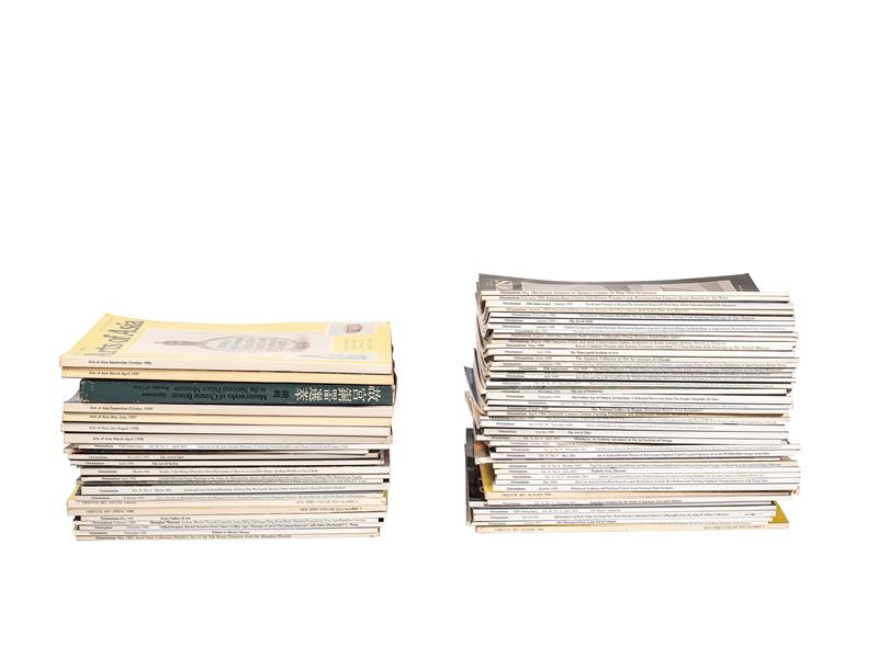 Collezione di cataloghi, gruppo di pubblicazioni (arte cinese e arte orientale)