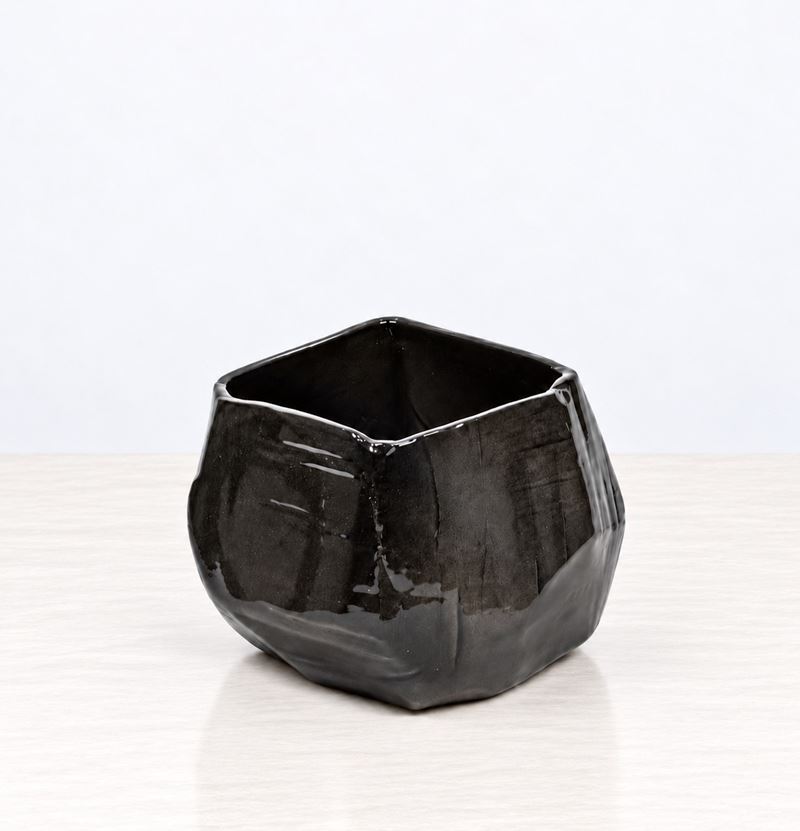 Franco Meneguzzo - Ciotola in ceramica a colaggio