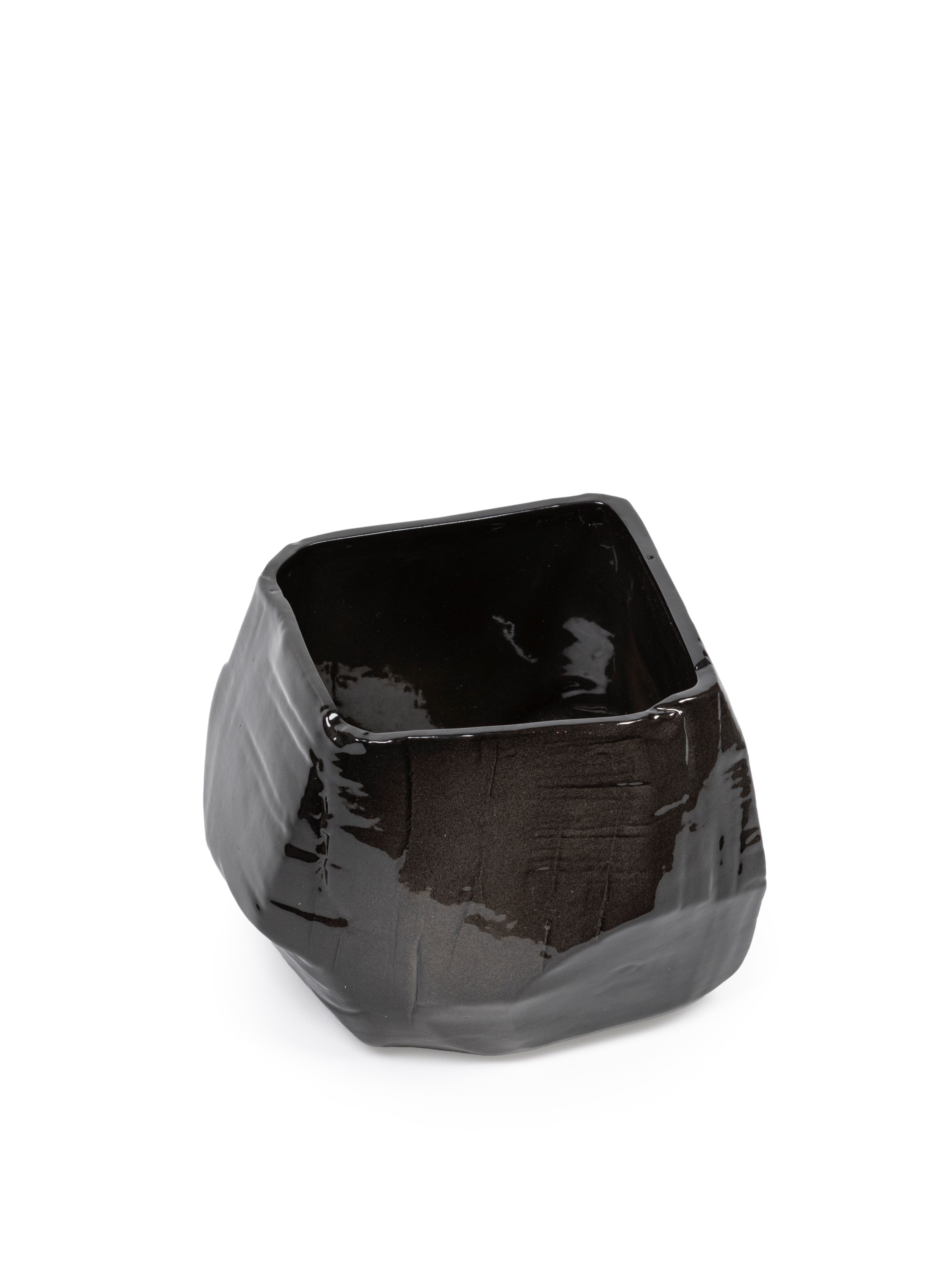 Franco Meneguzzo - Ciotola in ceramica a colaggio