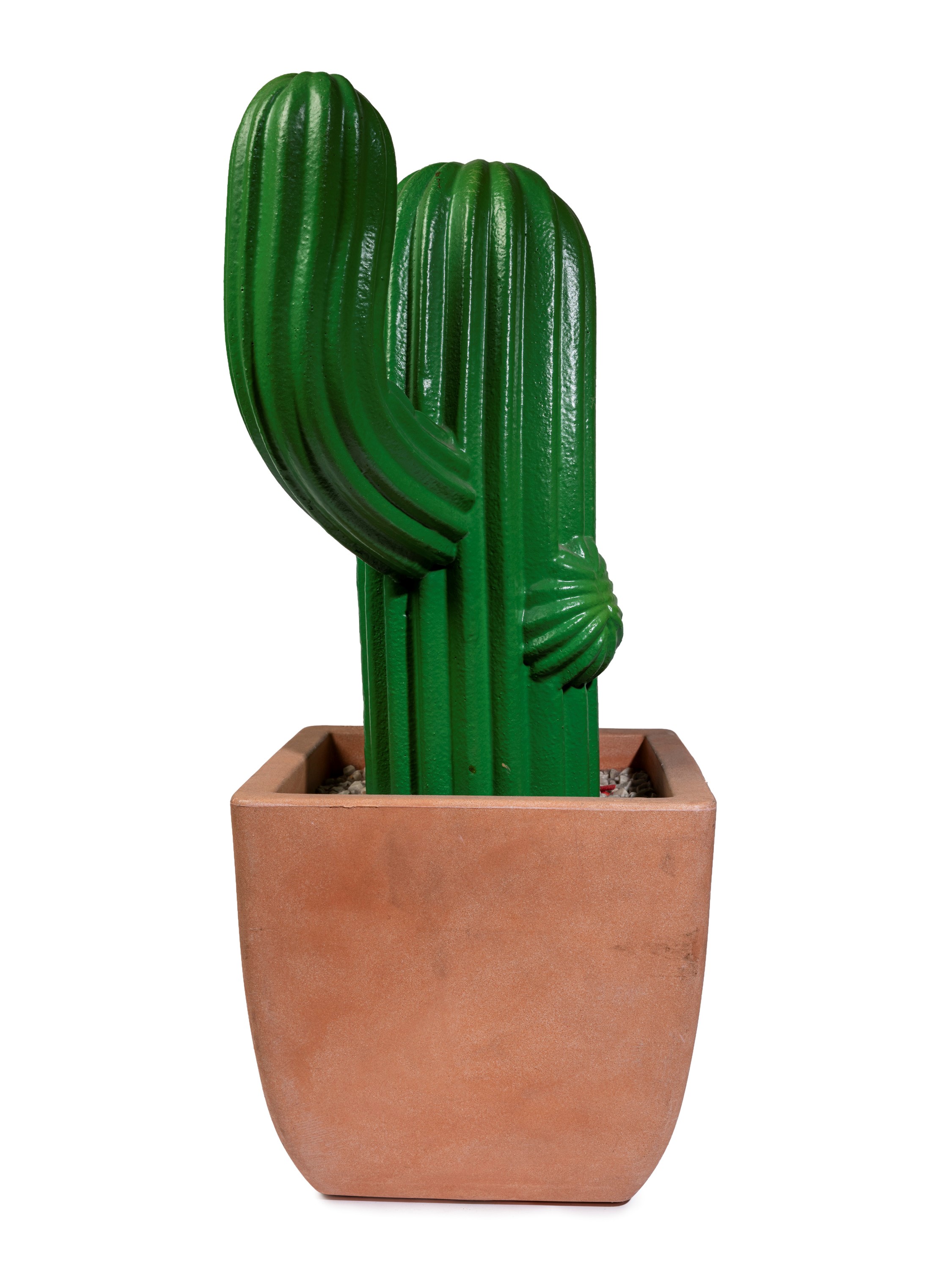Scultura Cactus in poliuretano espanso verniciato, 2009