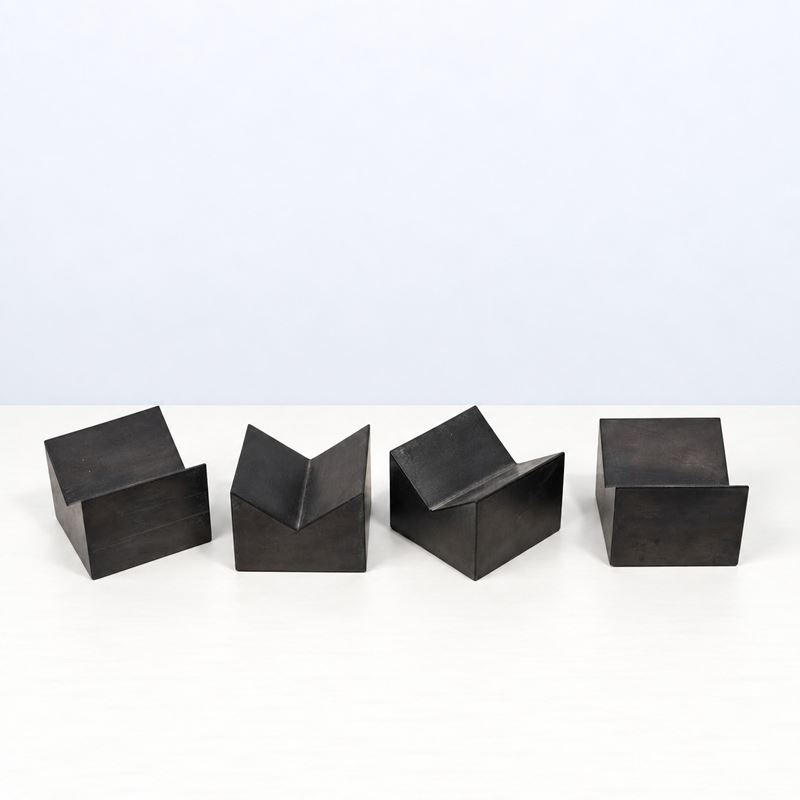 Giulio Lazzotti - Fermacarte Modello Petit Granit, serie di quattro