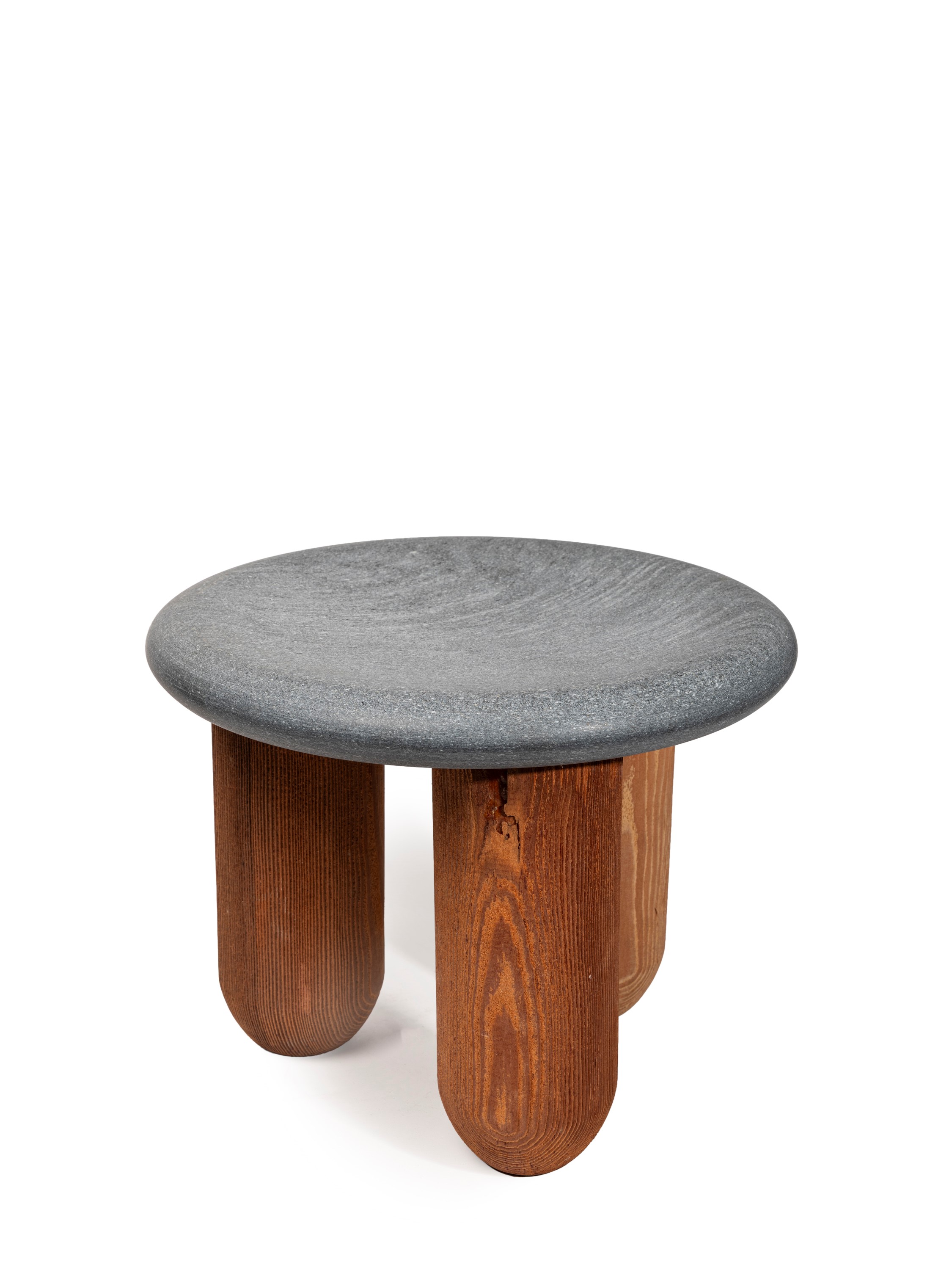 Giulio Lazzotti - Sgabello modello “TritribilLo” in legno massello