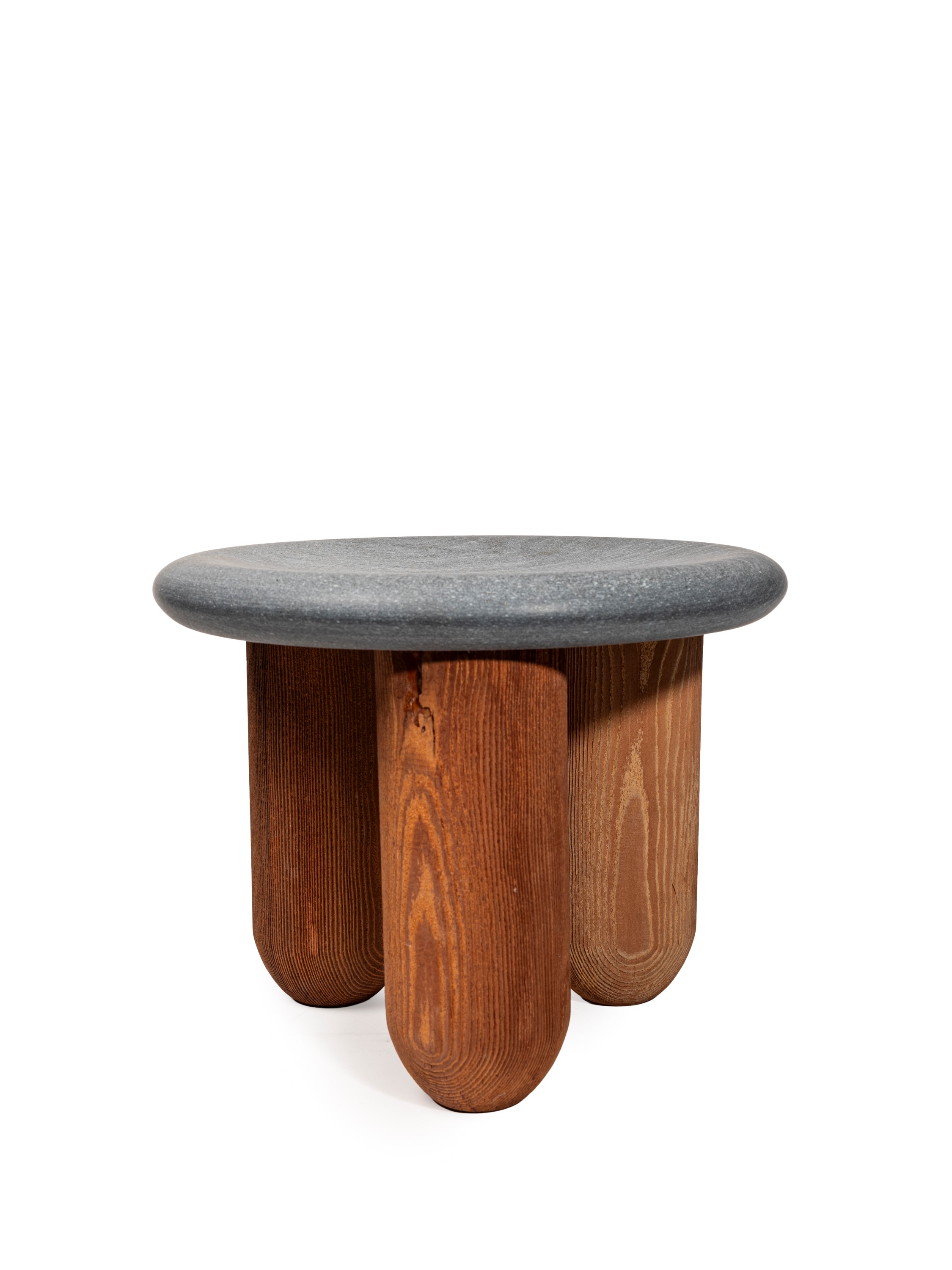 Giulio Lazzotti - Sgabello modello “TritribilLo” in legno massello