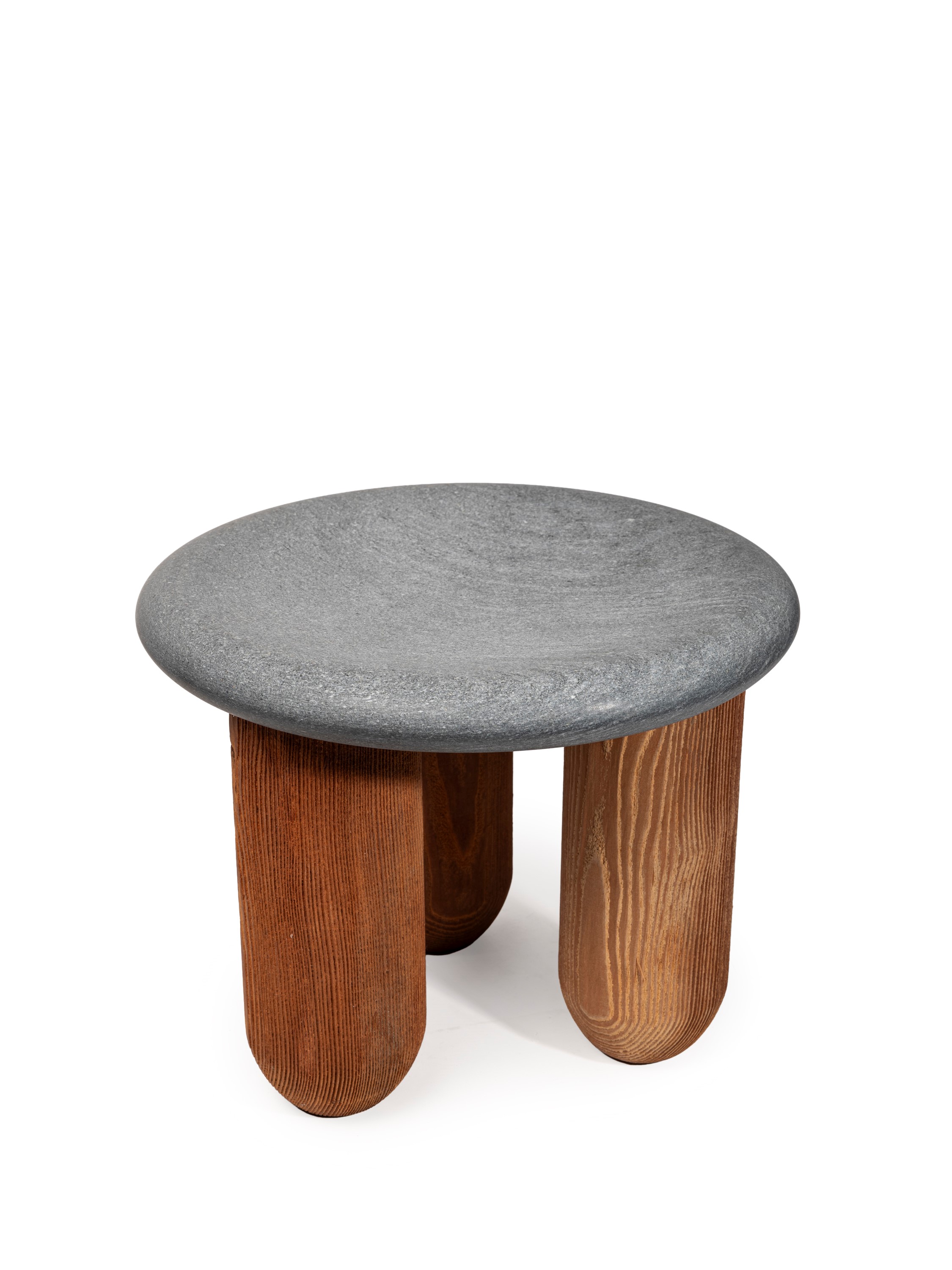 Giulio Lazzotti - Sgabello modello “TritribilLo” in legno massello