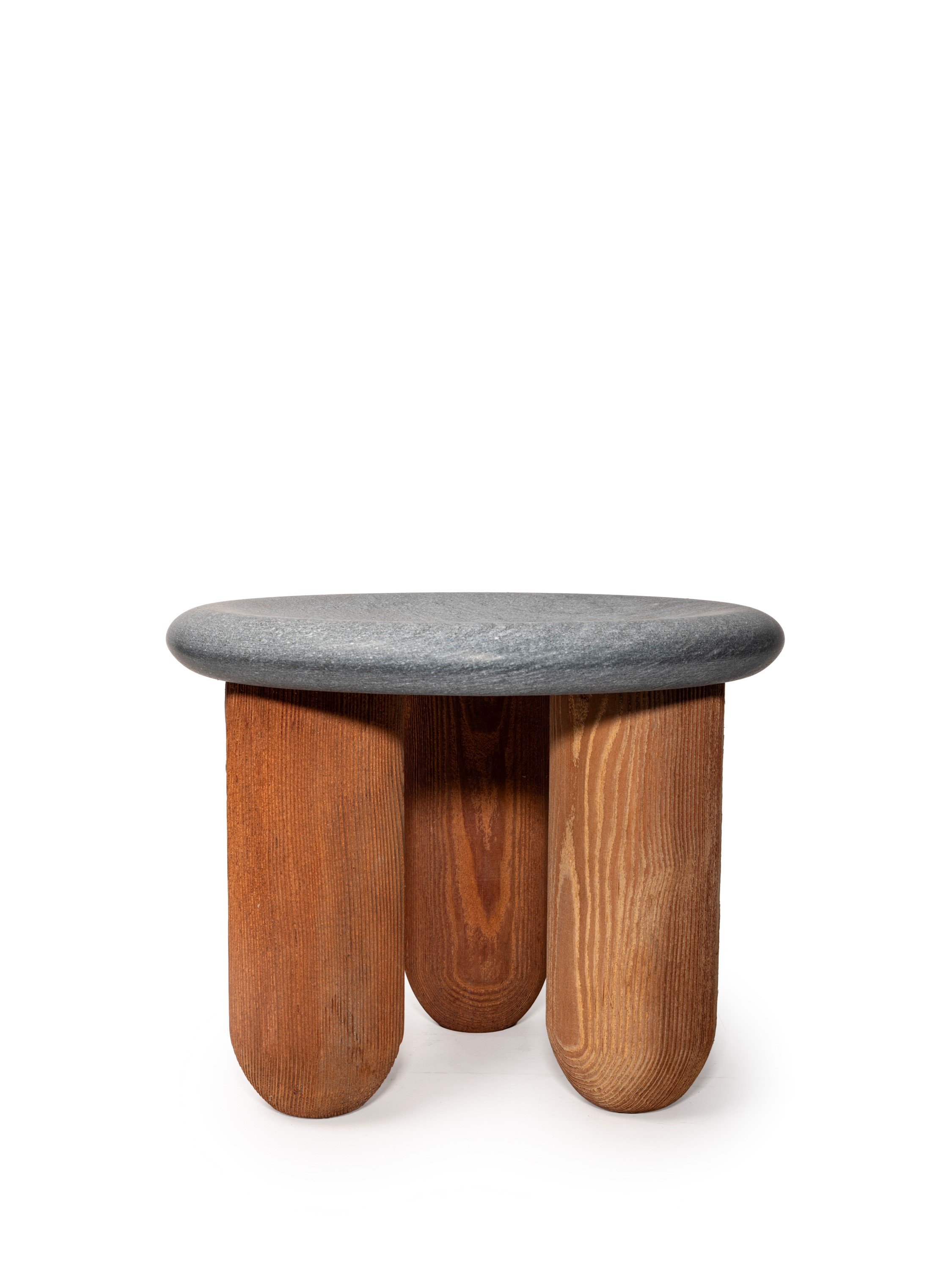 Giulio Lazzotti - Sgabello modello “TritribilLo” in legno massello