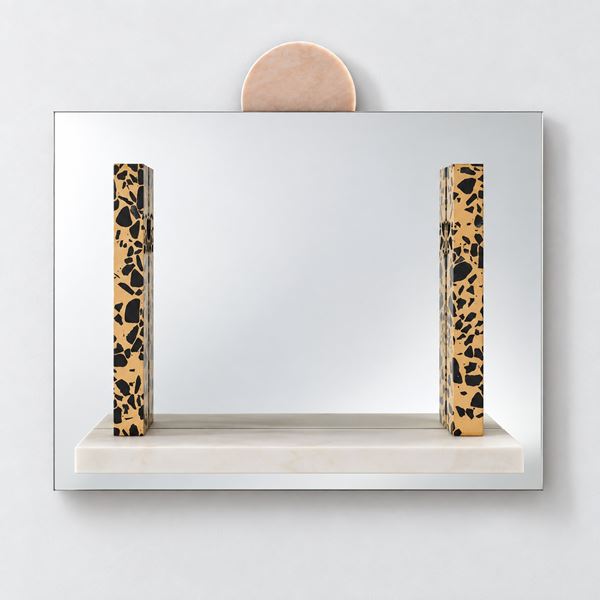 Ettore Sottsass - "BARBARA" MODEL MIRROR