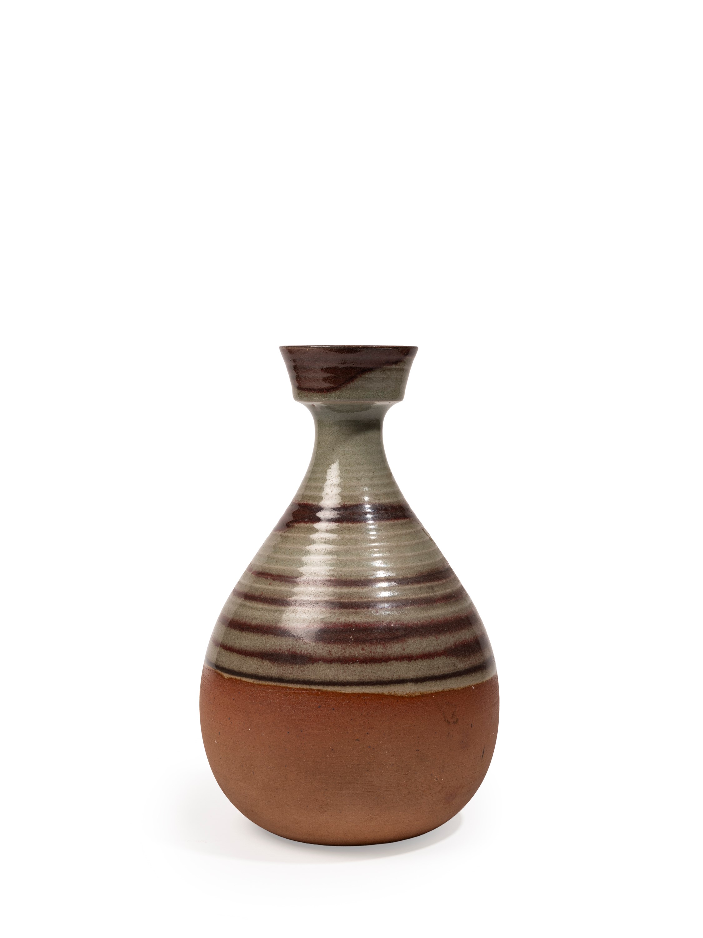 Nanni Valentini - Vaso a bottiglia in gres smaltato