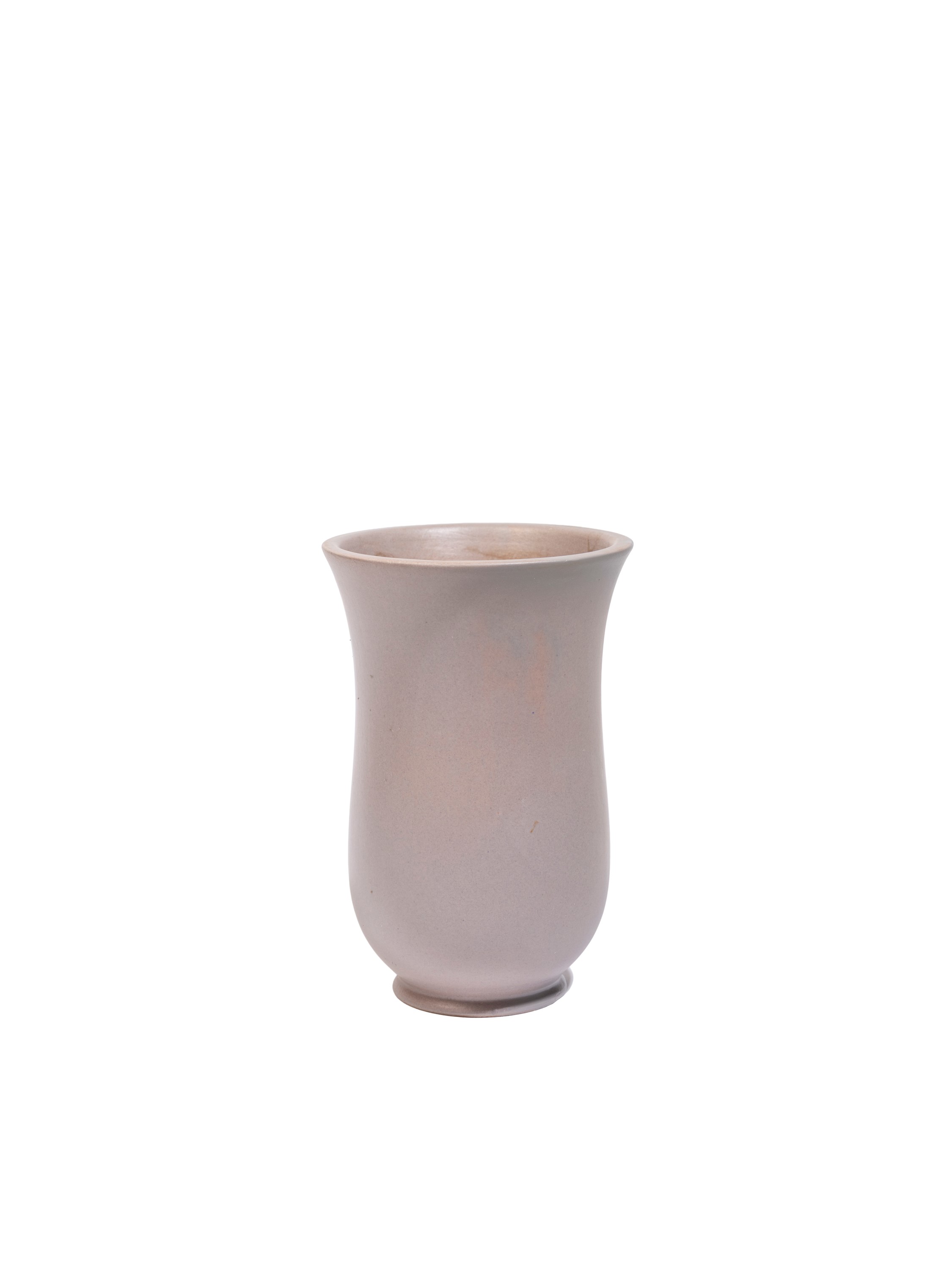 Giovanni Gariboldi - Piccolo vaso in ceramica smaltata grigia