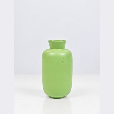 Vaso in ceramica smaltata verde (anni ’40 circa)