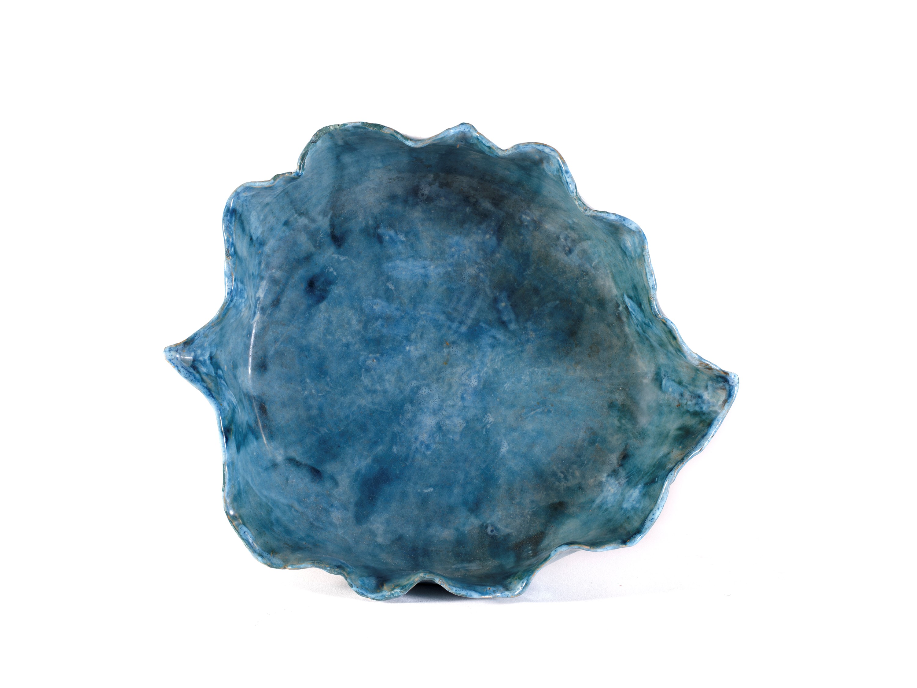 Angelo Ungania - Vaso figurato e ciotola in ceramica smaltata