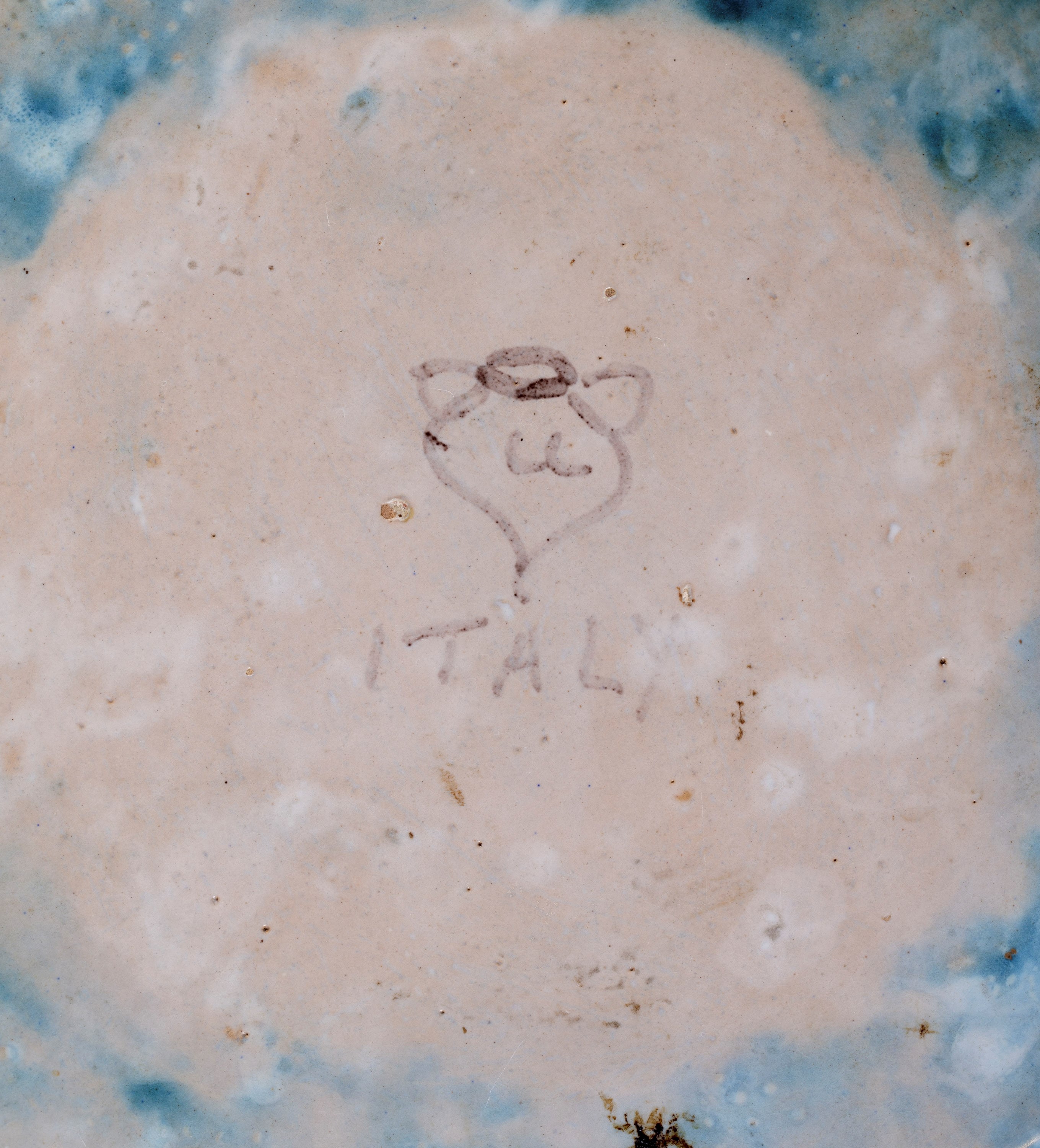 Angelo Ungania - Vaso figurato e ciotola in ceramica smaltata