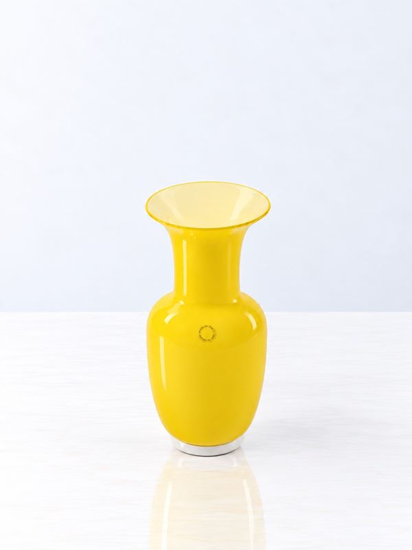 VENINI - "OPALINO" VASE