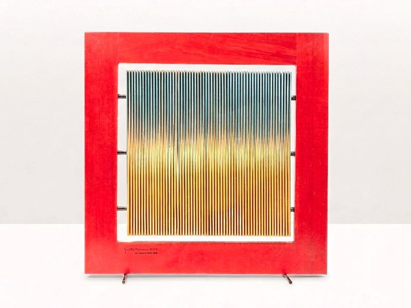 Gaetano Pesce - Scultura, legno e metallo, firmata e datata (1963)