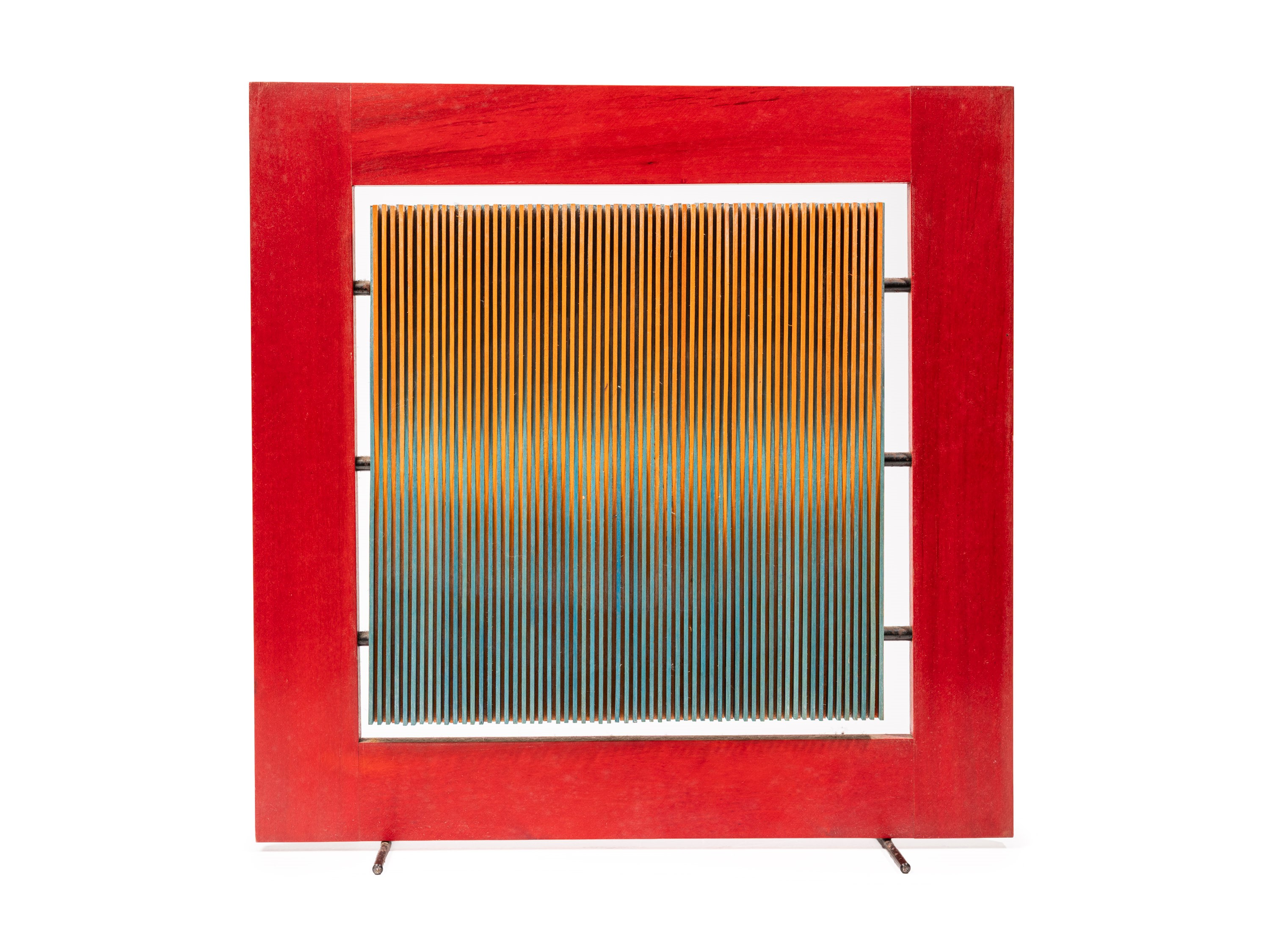 Gaetano Pesce - Scultura, legno e metallo, firmata e datata (1963)