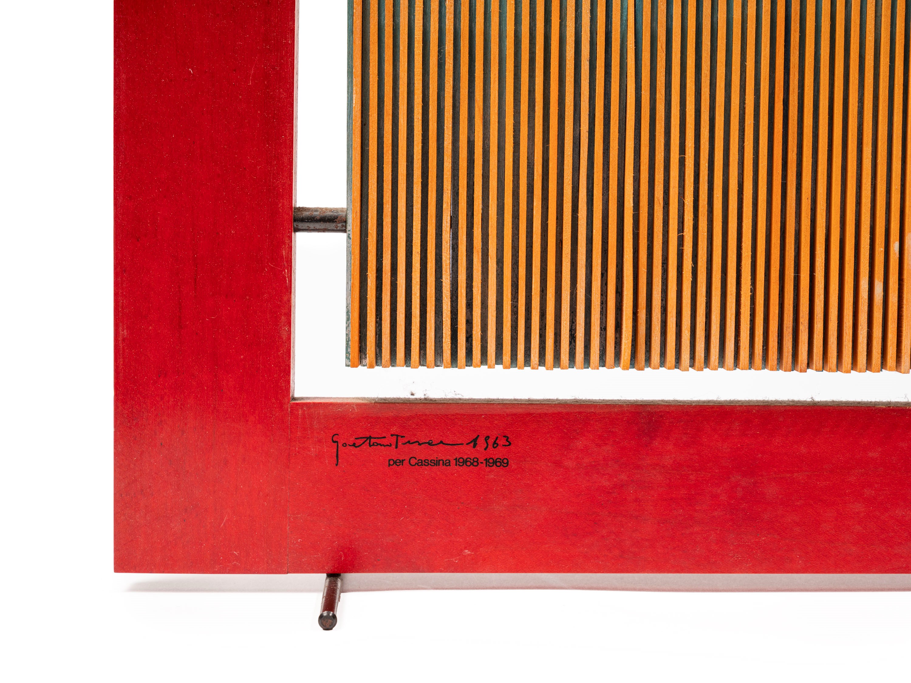 Gaetano Pesce - Scultura, legno e metallo, firmata e datata (1963)