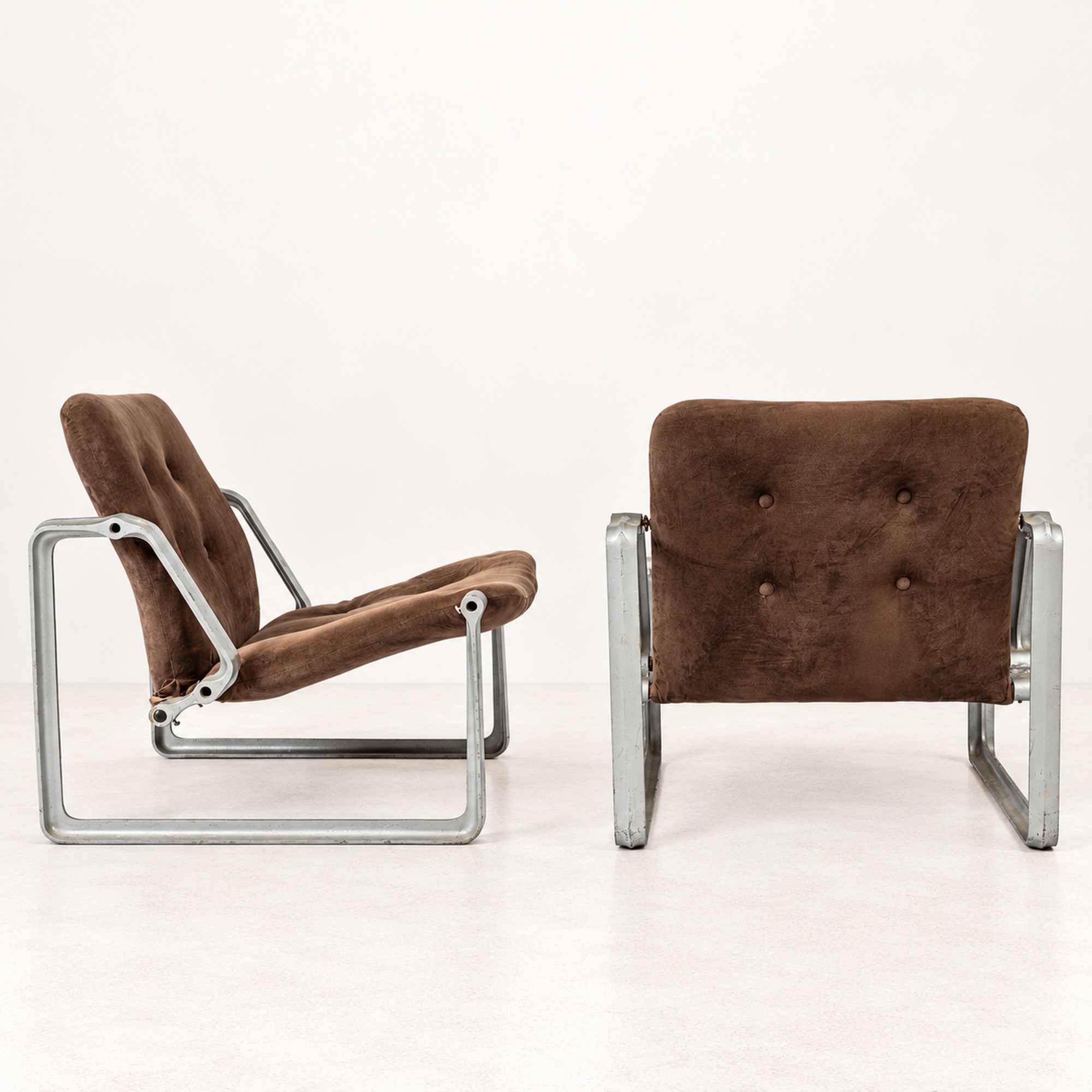 Jorge Zalszupin - Coppia di poltrone da lobby