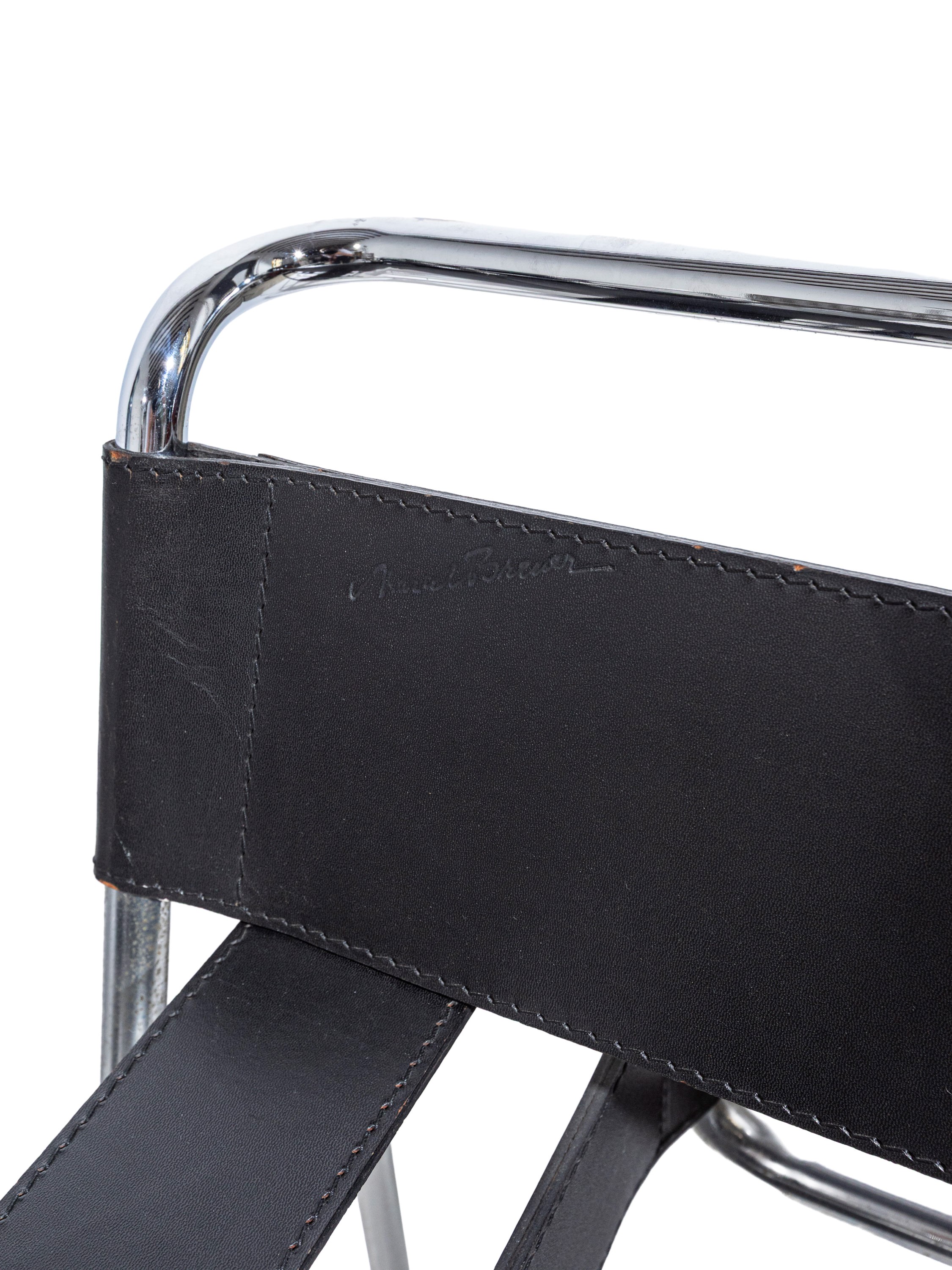Marcel Breuer - Coppia di poltrone modello B3 Wassily