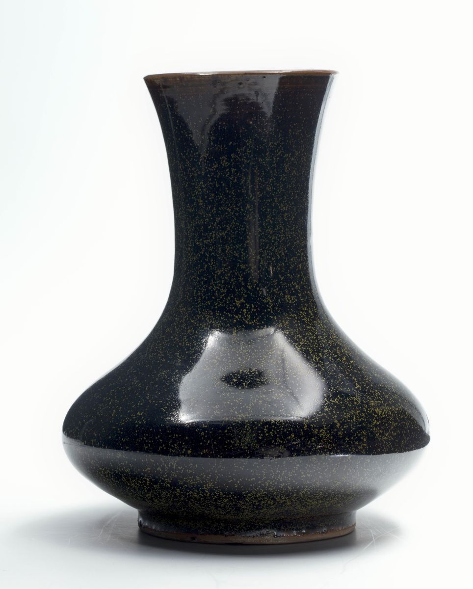 Vaso in porcellana 'Pelle di anguilla', Cina, inizio XX secolo