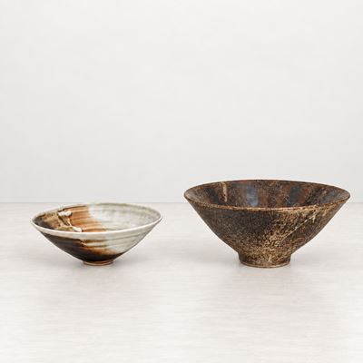 Ciotole in ceramica smaltata (set di due)
