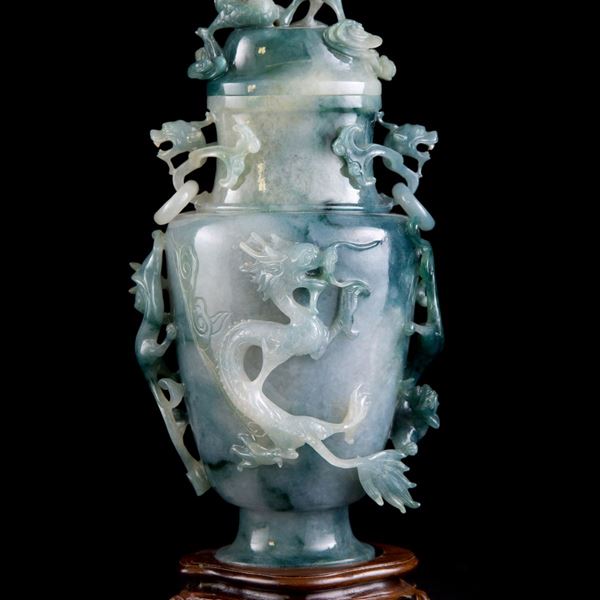 JADEITE VASE