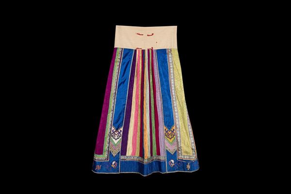 A SILK SKIRT