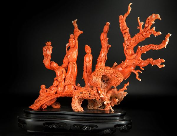  RAMIFIED MOMO CERASULOUS CORAL STATUE