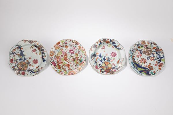 FOUR PORCELAIN DISHES