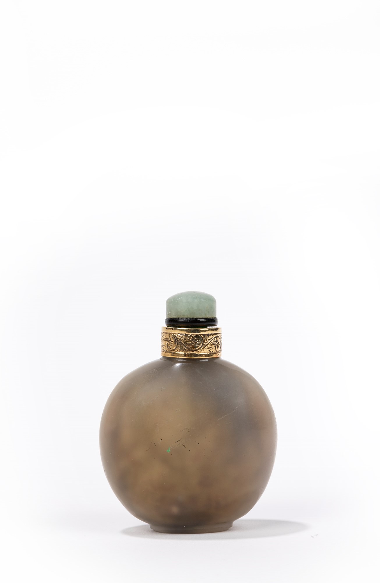 SNUFF BOTTLE IN AGATA E ORO