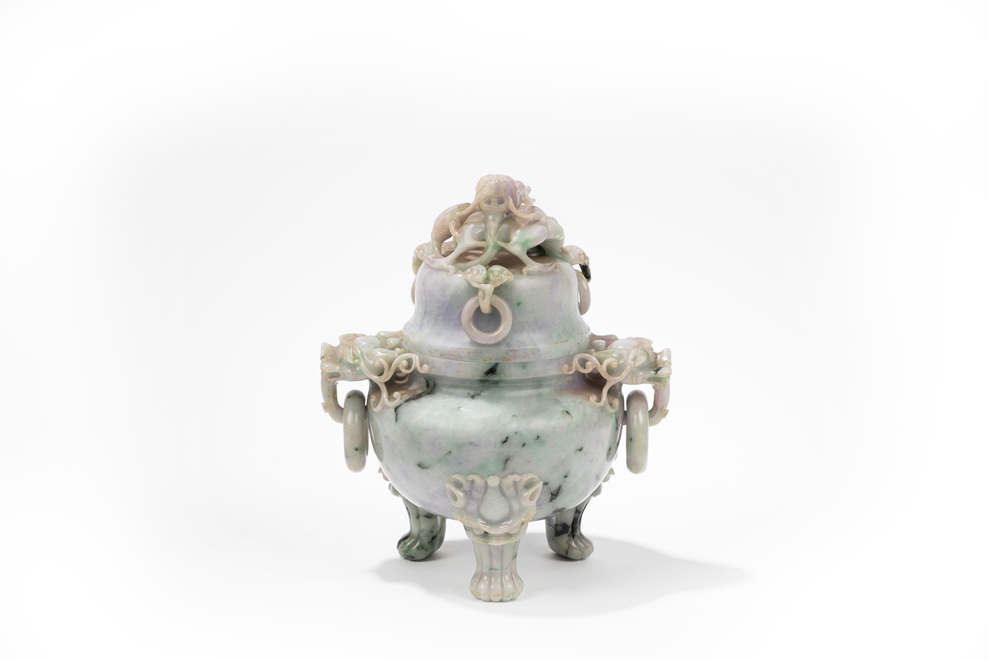 GRANDE INCENSIERE IN GIADEITE